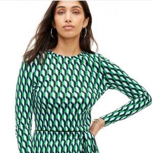 DVF x Target Collab: Geo Print Crewneck